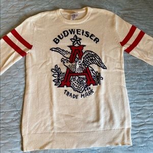 Budweiser Logo Retro Sweater